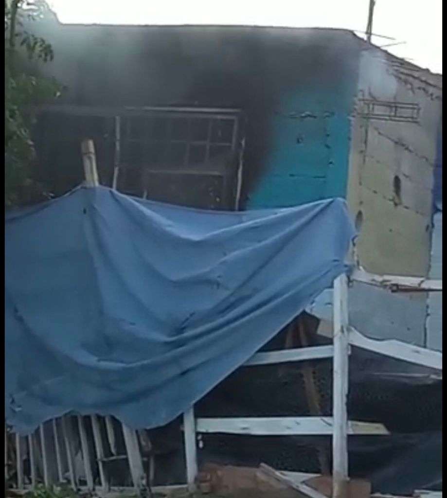 VIDEO: se incendia casa en la colonia san rafael | La Opción de Chihuahua