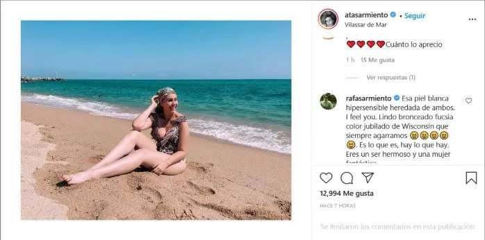 Muestra atala sarmiento lo que le daba verguenza