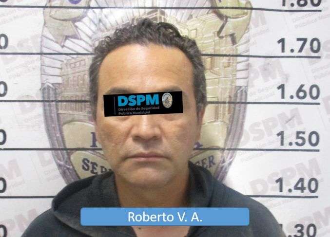 Detienen a uno que amagó a mujer para robarla