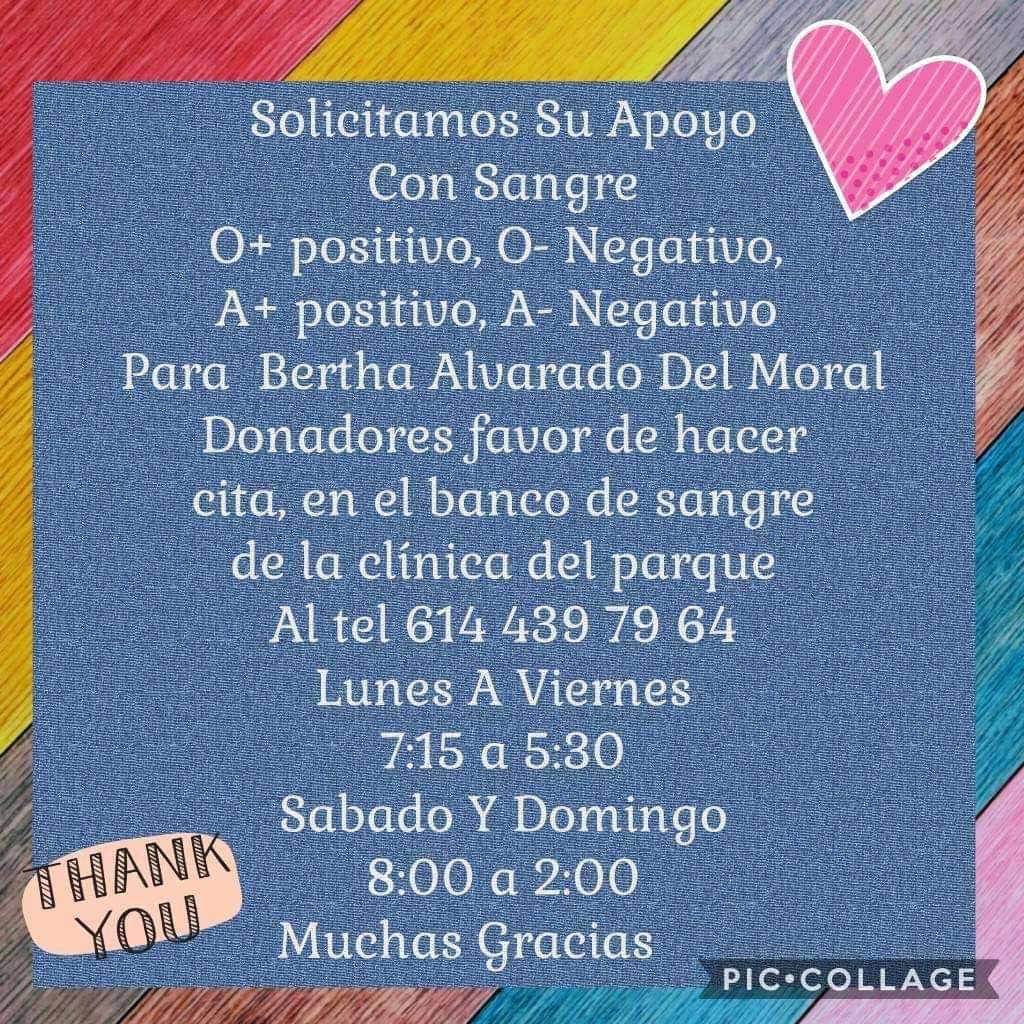 Solicitan donadores de sangre de cualquier tipo