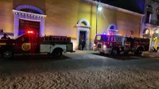 Reportan en falso incendio en la casa de la cultura