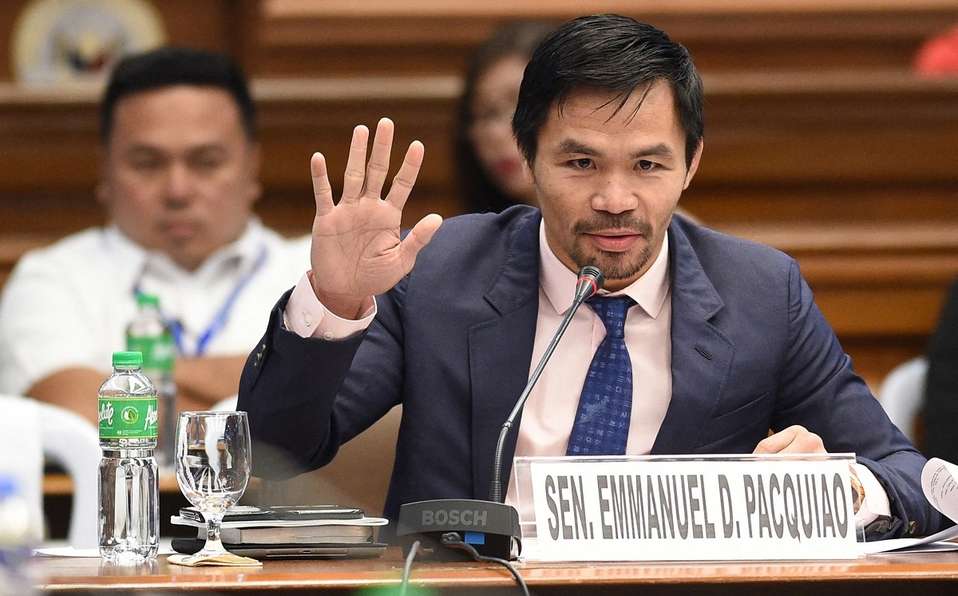 Manny Pacquiao se lanza como candidato para presidente de Filipinas