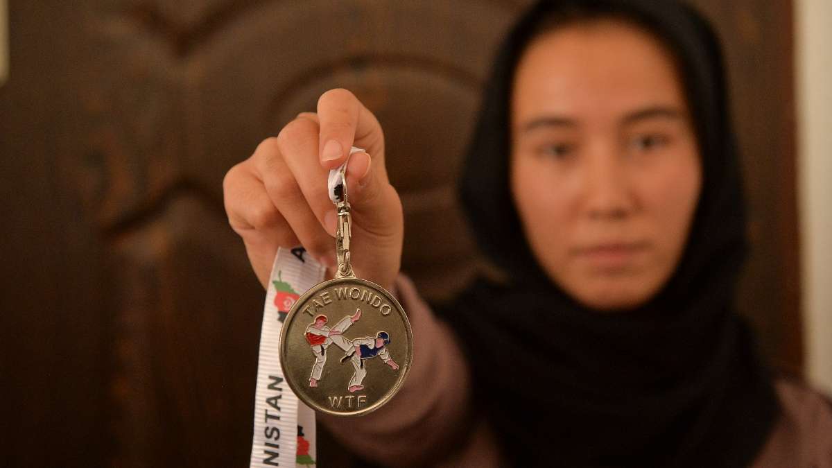 Afganas ya no pueden entrenar desde que llegaron al poder los talibanes