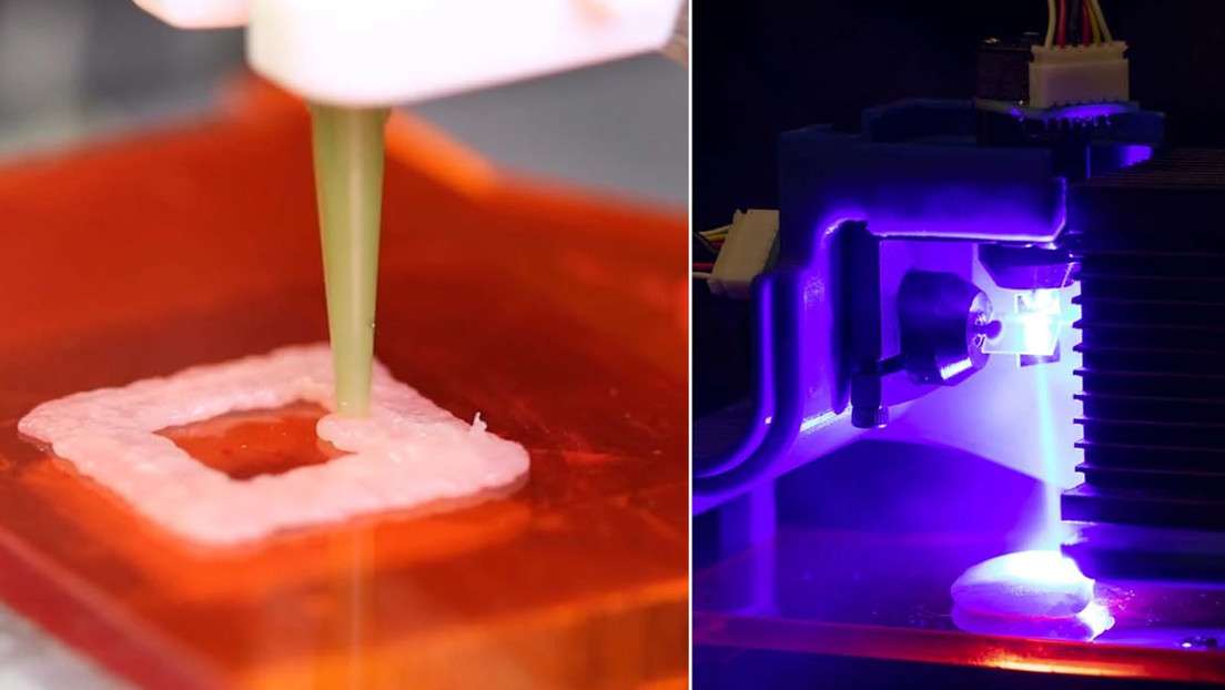 Imprimen un pollo en 3d y lo rostizan con rayos láser