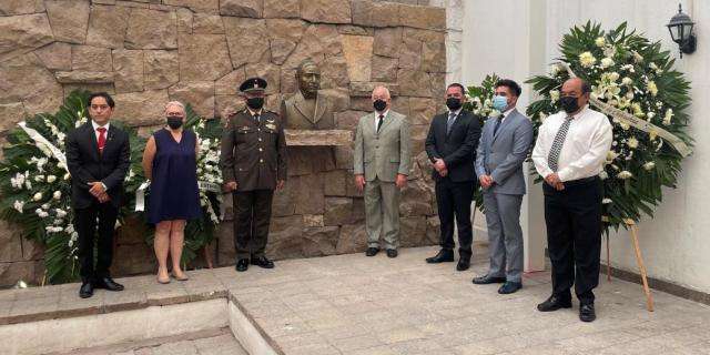 Conmemoran el 157 aniversario del arribo de benito juárez a la ciudad