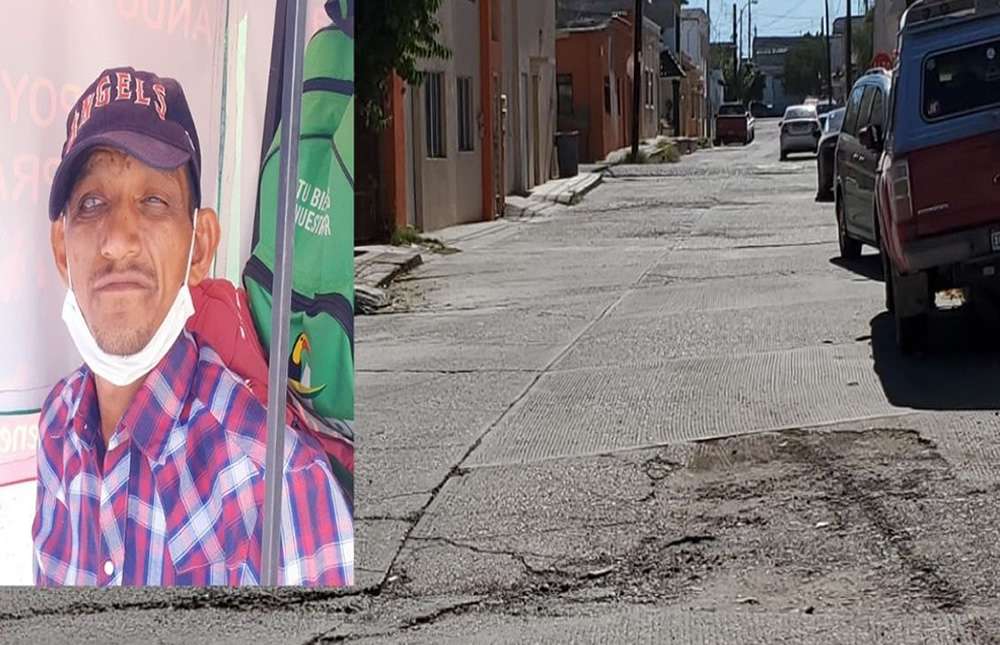 Cae en un bache y lo roban en camargo