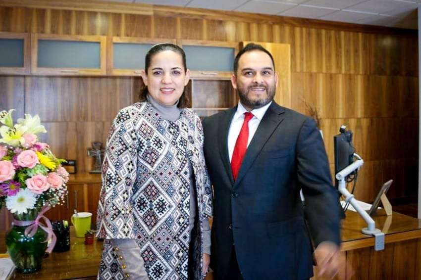 Visita director del icatech el poder judicial del estado