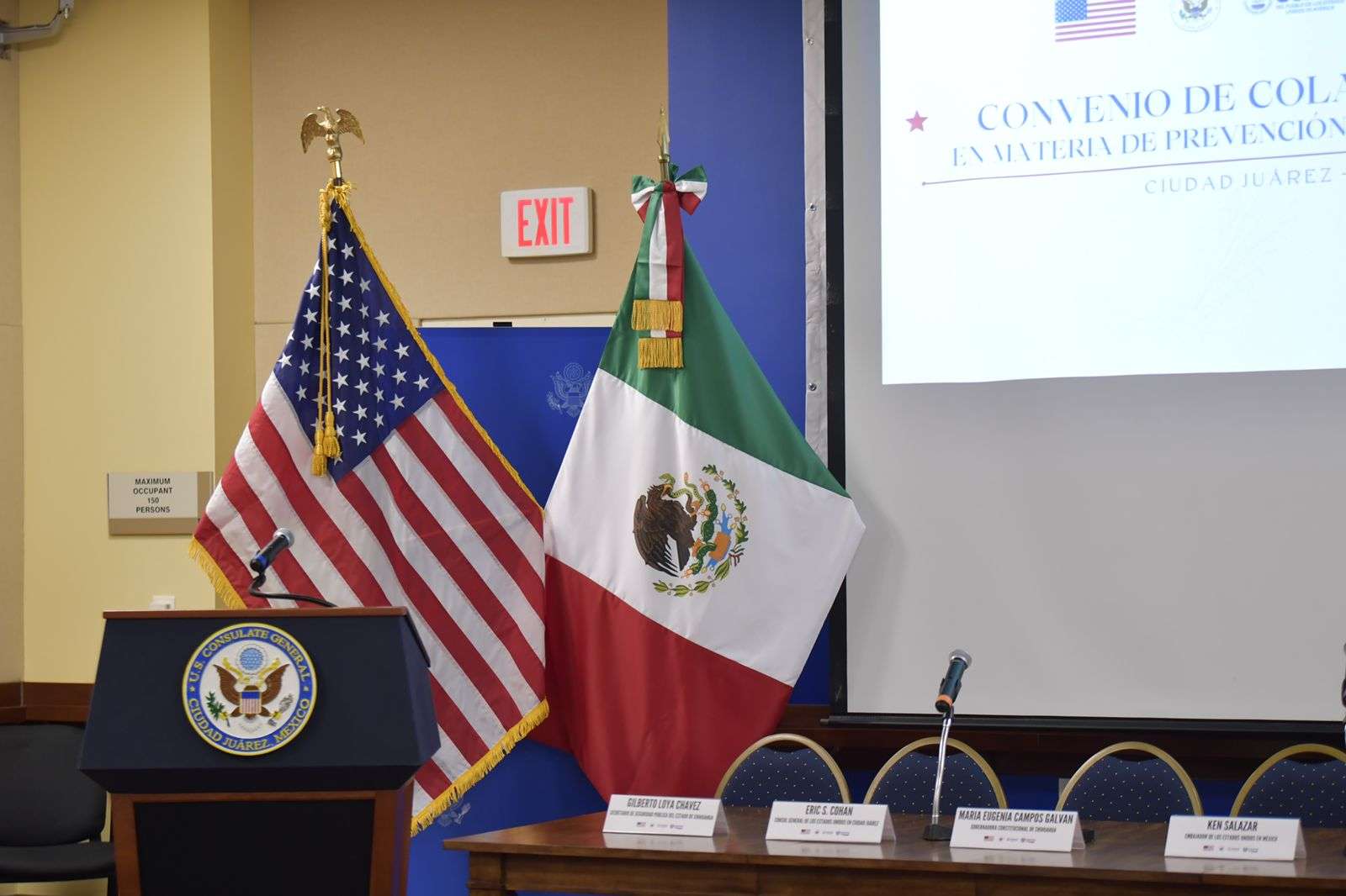 Los maru estados de unidos es Parral firma