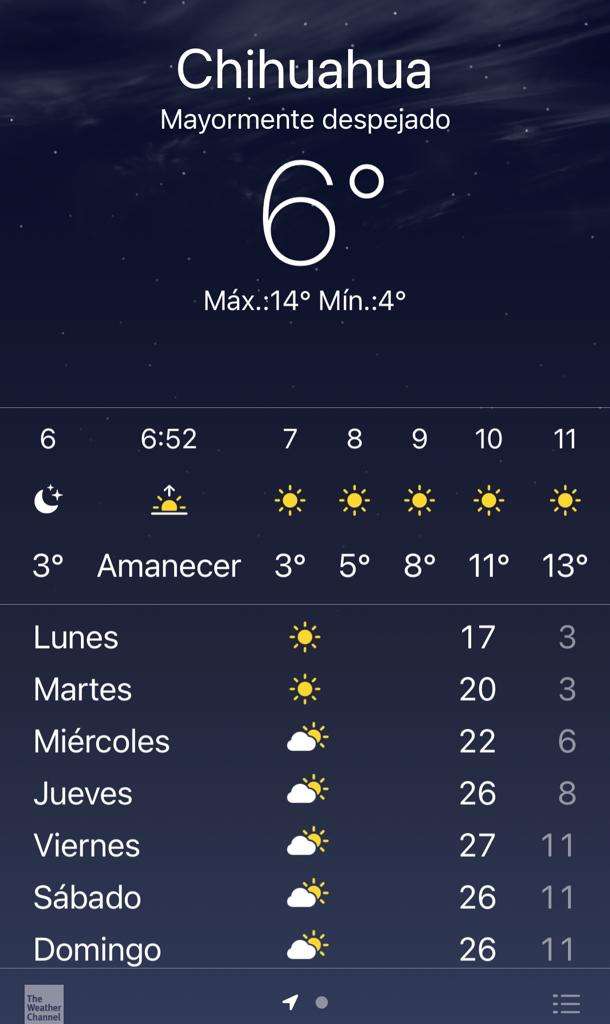 Prevalecerán las bajas temperaturas en todo el estado