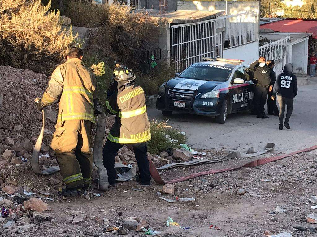 Se incendia vivienda en desarrollo urbano | La Opción de Chihuahua