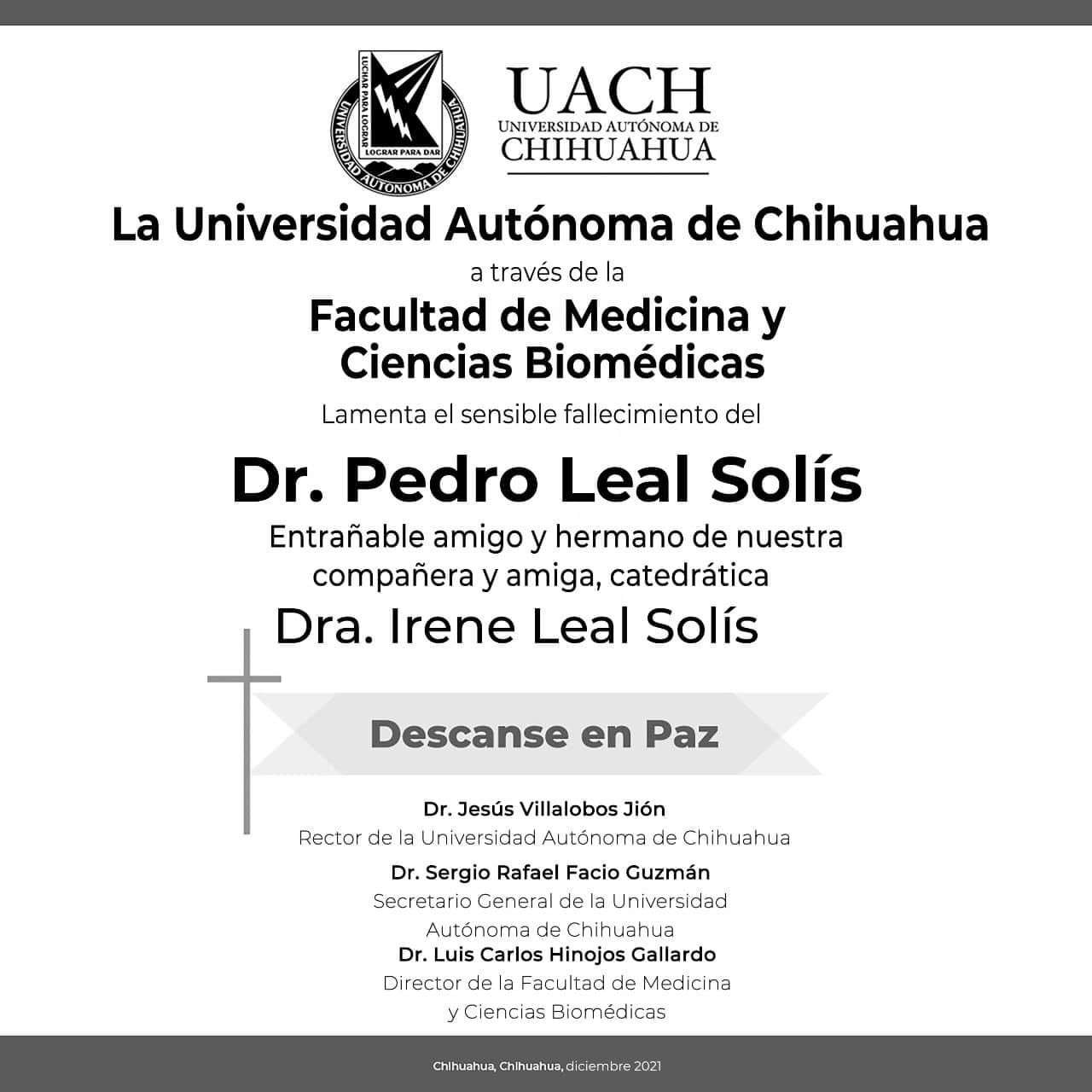 Muere doctor pedro leal fundador de la clínica del parque