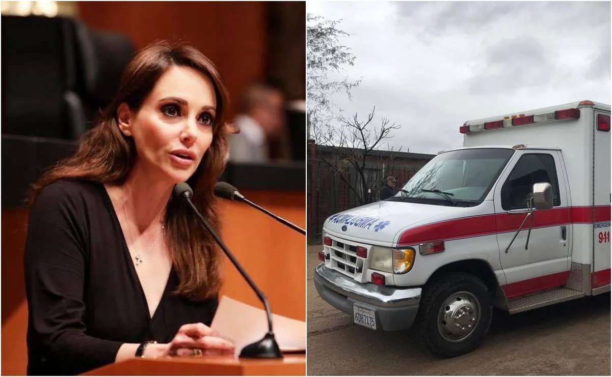 Critican a lilly téllez por donar ambulancia vieja a sonora; la llaman lady chatarra
