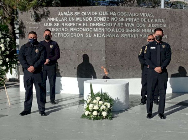 Celebran con misa y honores el día del policía | La Opción de Chihuahua