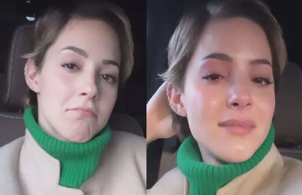Mariana rodríguez se graba llorando por dejar a bebé de regreso en el dif