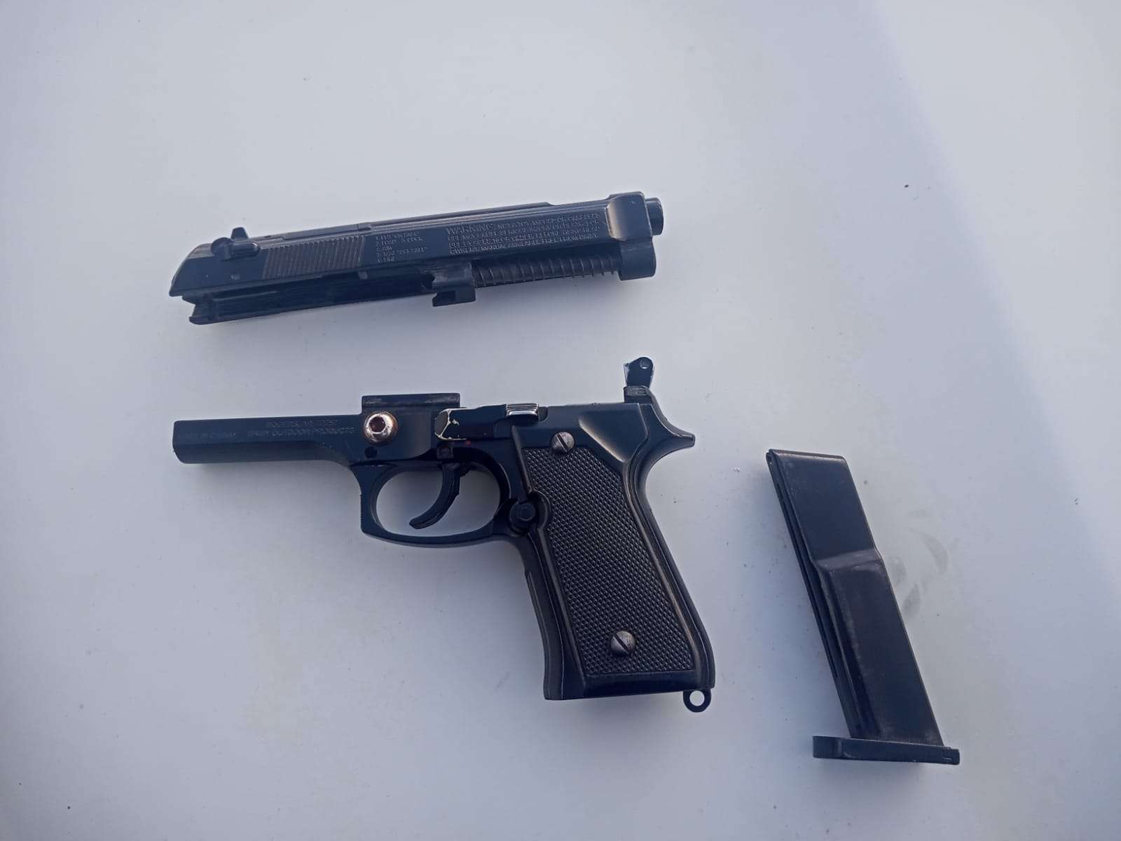 Arrestan a uno con arma de utilería en la sierra azul de cuauhtémoc