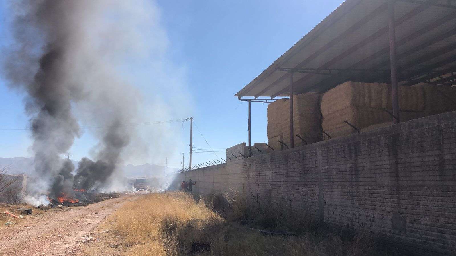 Alarma incendio de maleza en valles de chihuahua | La Opción de Chihuahua