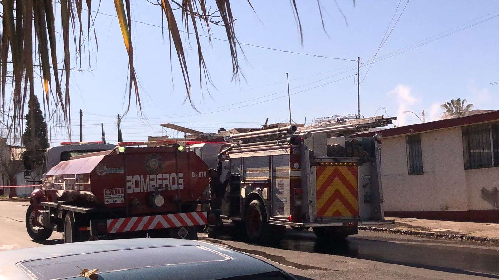 Se incendia casa en colonia arquitectos | La Opción de Chihuahua