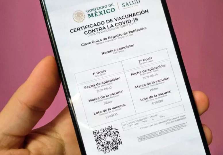 Checa aquí cómo sacar certificado de vacunación con refuerzo
