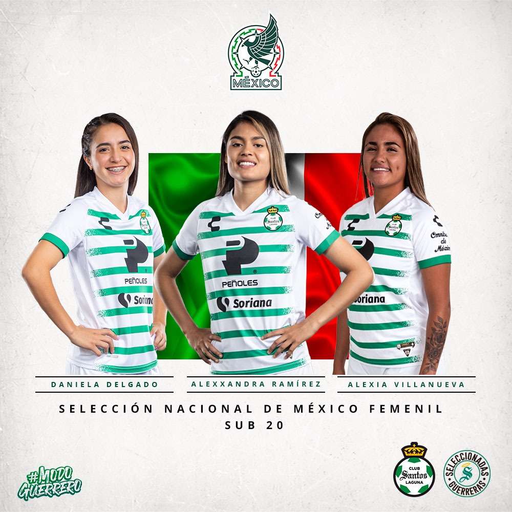 Convocan a tres guerreras en la selección sub 20