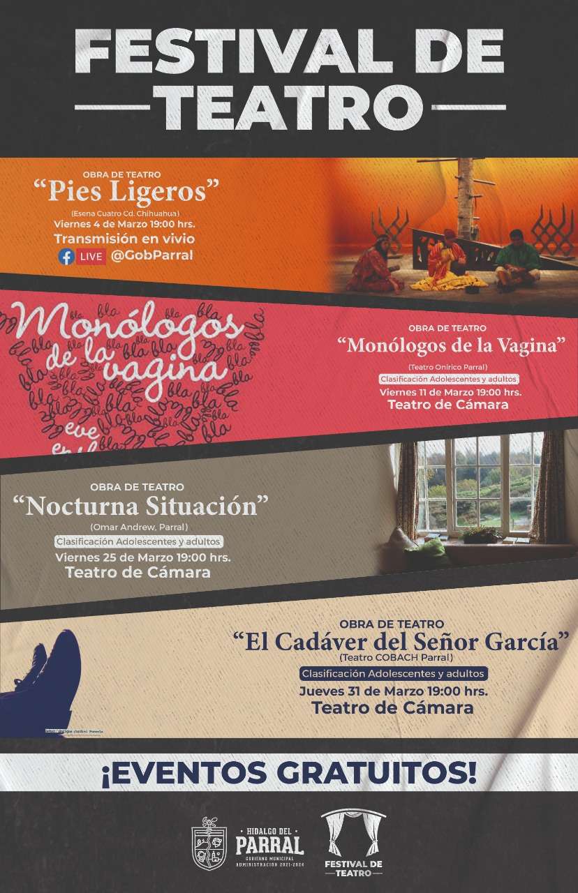 Arranca el primer festival de teatro este viernes 