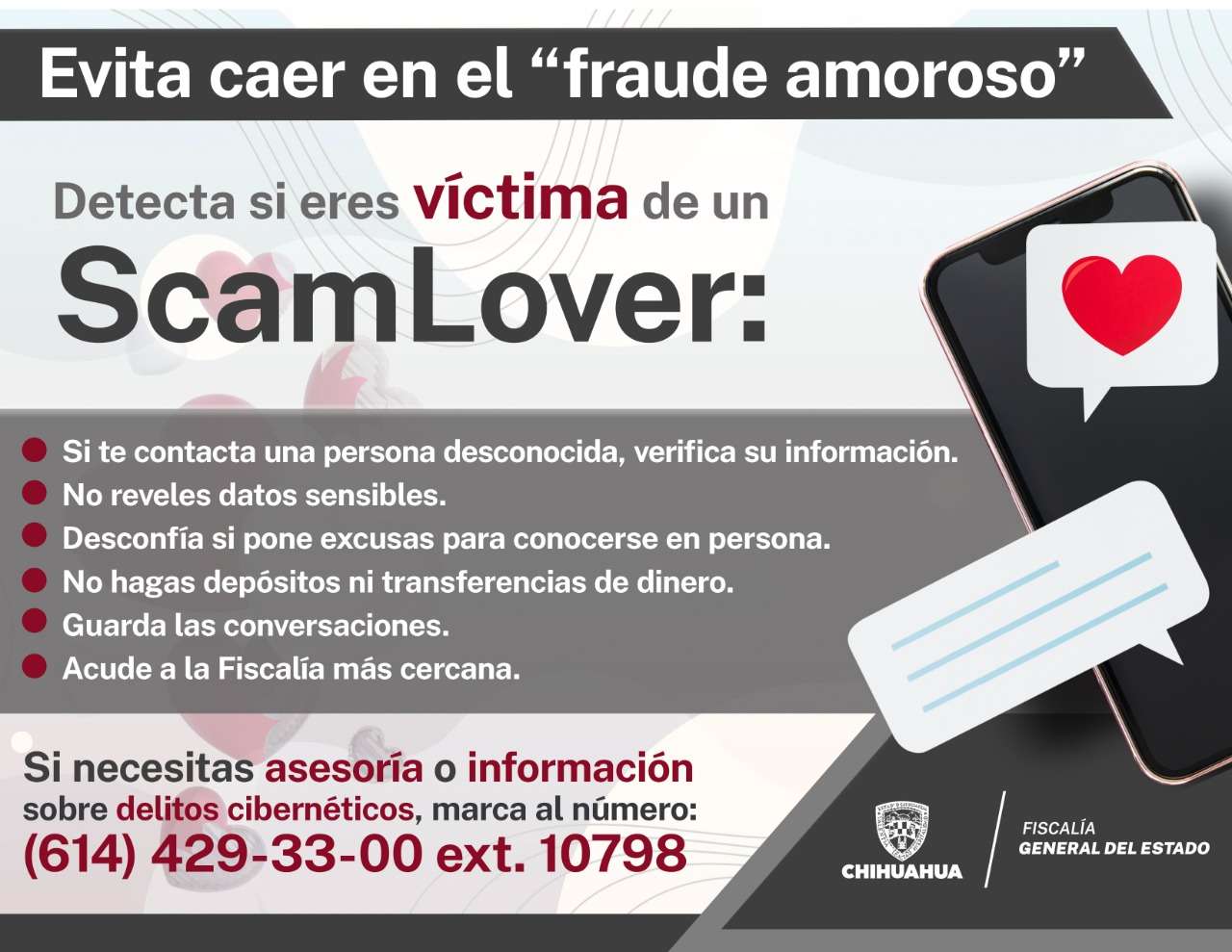 Alerta fiscalía para prevenir caer en fraude amoroso | La Opción de ...