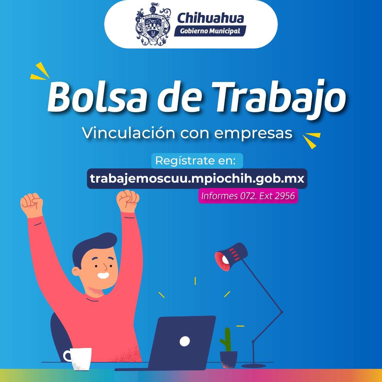 Invitan a registrarse en la bolsa de trabajo del gobierno municipal | La  Opción de Chihuahua