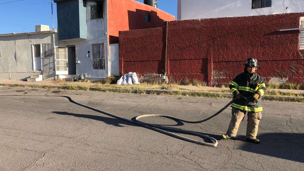 Se incendia vivienda en el panorámico | La Opción de Chihuahua