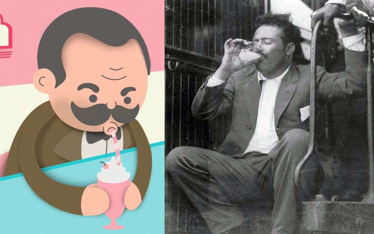 Prefería pancho villas las malteadas de fresa que el alcohol