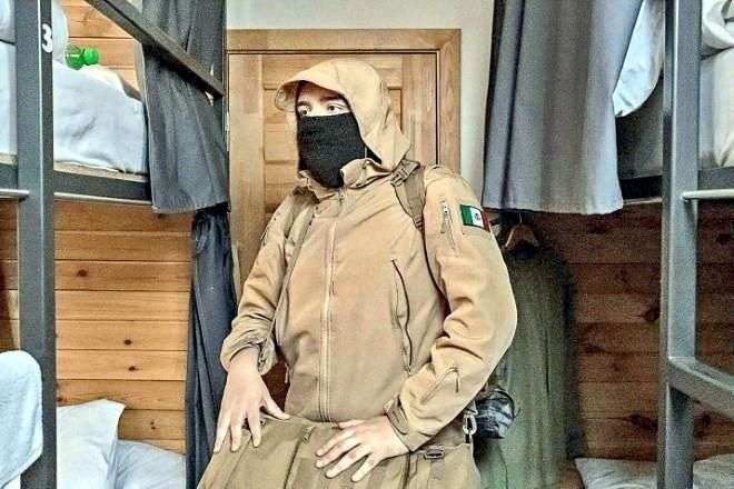 Tomaba fotos en chihuahua y ahora tomará las armas por ucrania