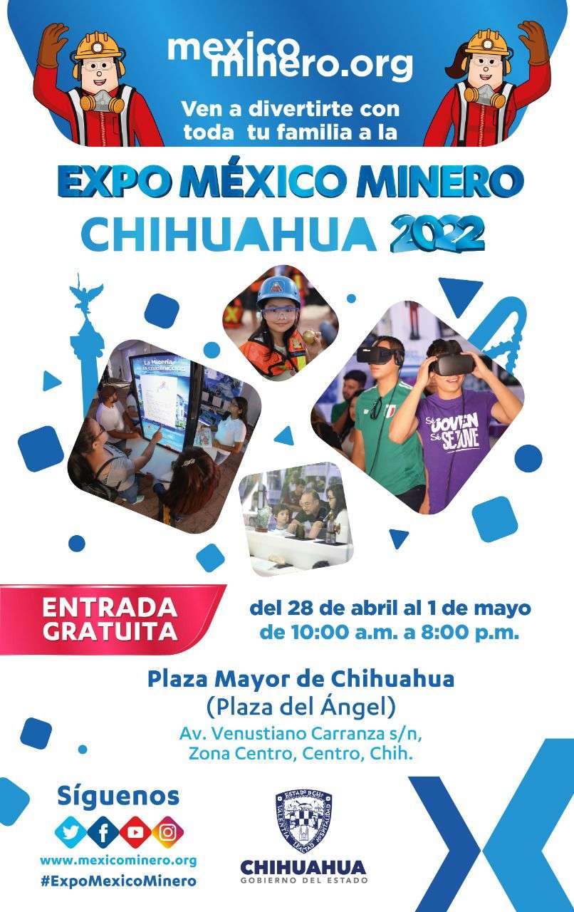 Invita clumin a expo minero chihuahua 2022 La Opción de Chihuahua