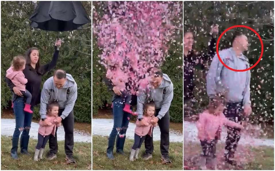 Se molesta papá cuando descubre que su bebé será niña