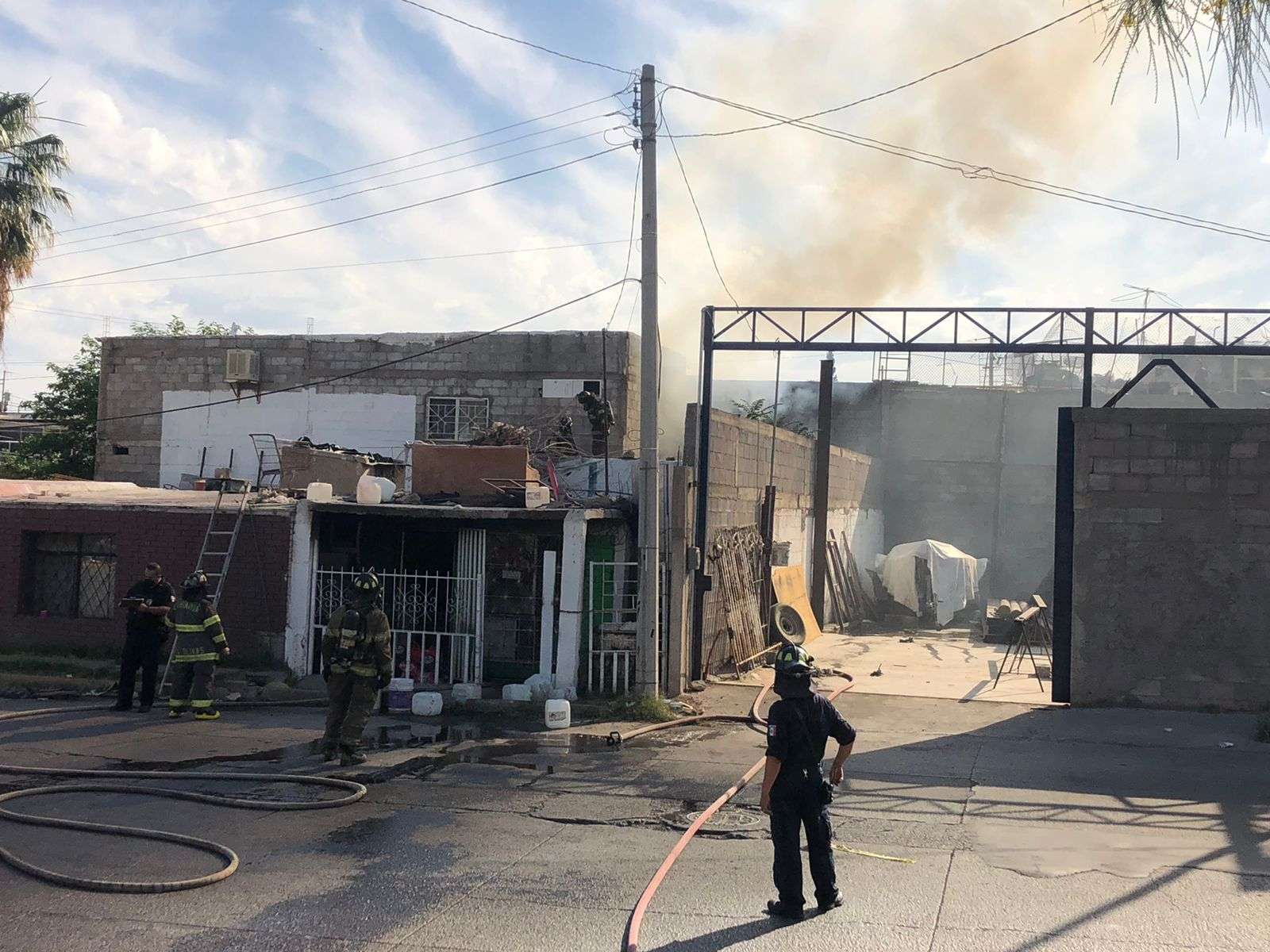 Alarma por incendio en domicilio | La Opción de Chihuahua