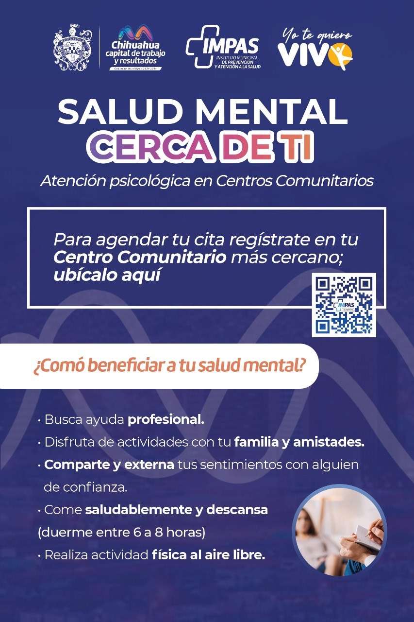 Ofrecen atención psicológica en centros comunitarios
