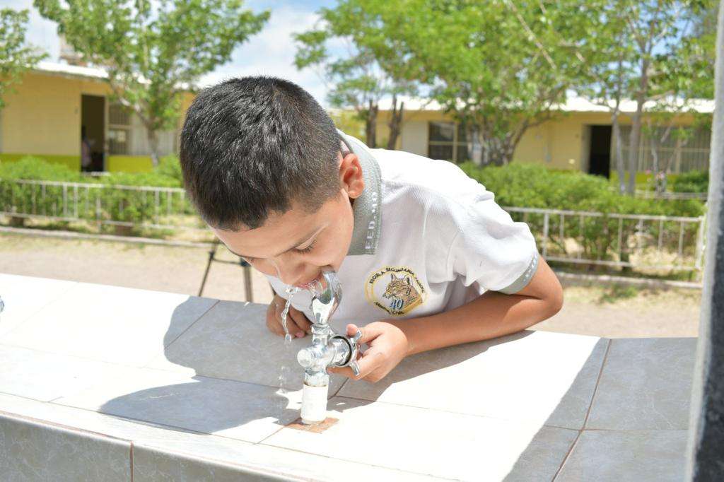 Mejoran instalaciones en secundaria federal 40 con recurso federal | La