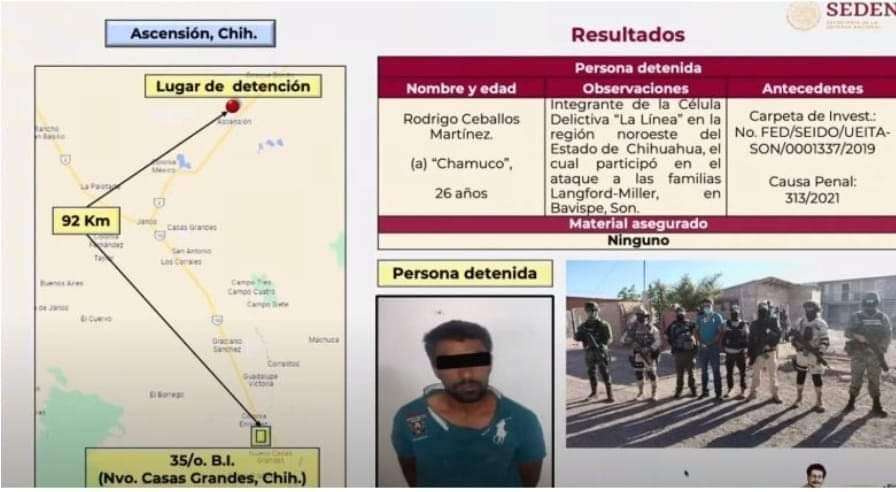 Detienen Al Chamuco En Ascensión Involucrado En La Masacre De Los Lebarón La Opción De Chihuahua 4356