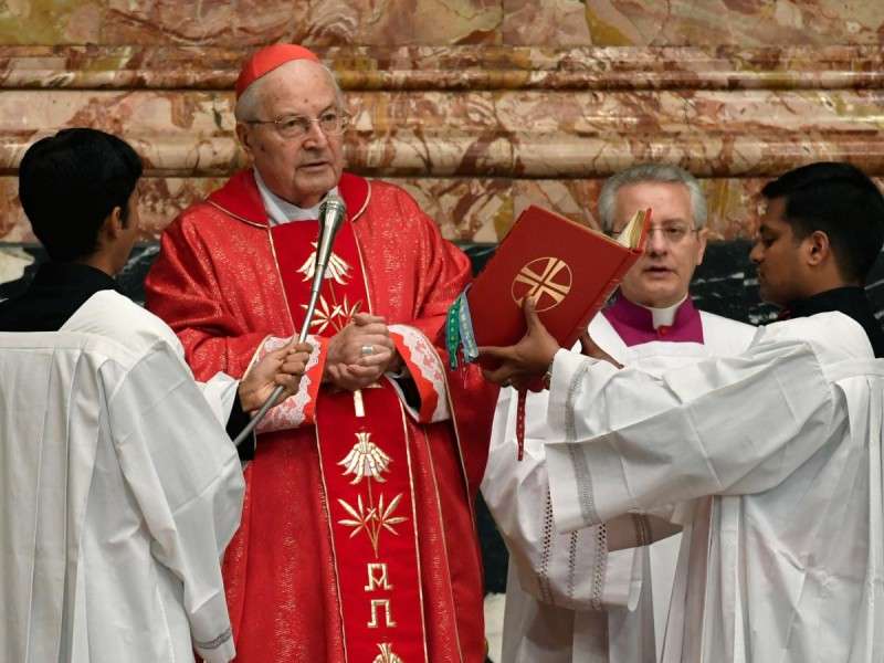 Muere el cardenal angelo sodano, mano derecha del papa juan pablo ii