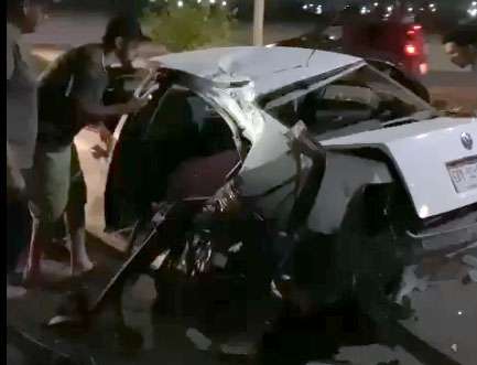 Muere un hombre en aparatoso accidente vial en Delicias