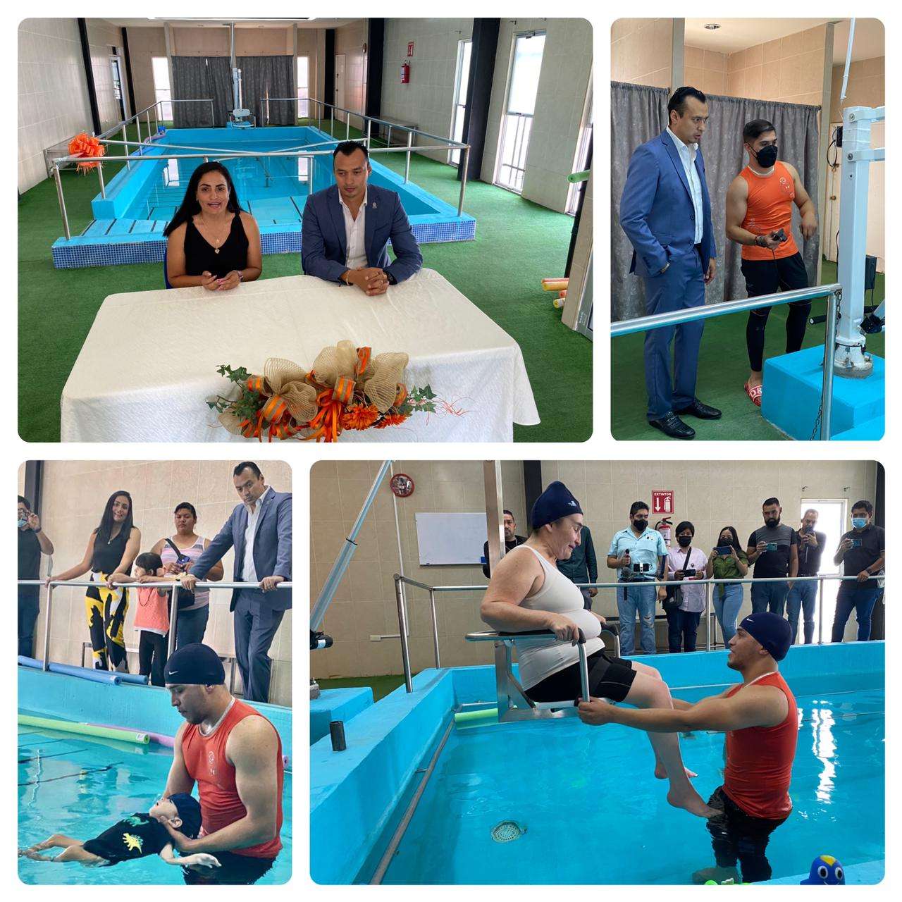 Reabre dif alberca de fisioterapia para brindar rehabilitación