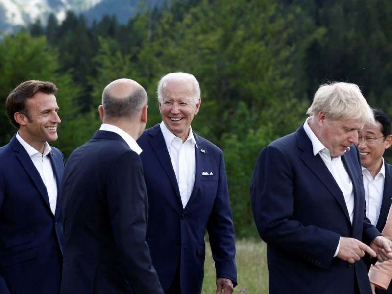 Se burlan líderes del g7 del presidente ruso