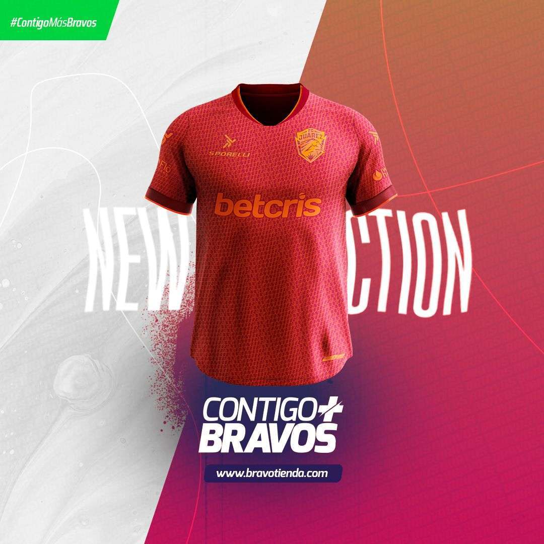 Presentan los Bravos del FC Juárez su nuevo uniforme