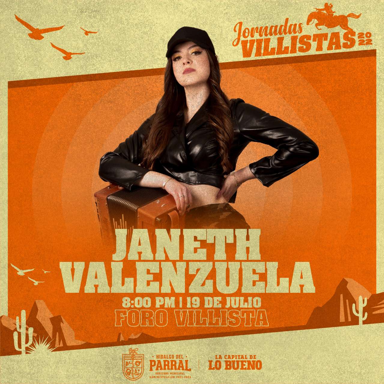 Janeth Valenzuela estará en las jornadas villistas 2022 el 19 de julio