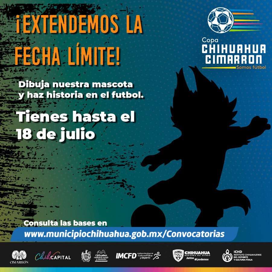 Amplían fecha del concurso infantil para crear mascota oficial de copa chihuahua cimarrón