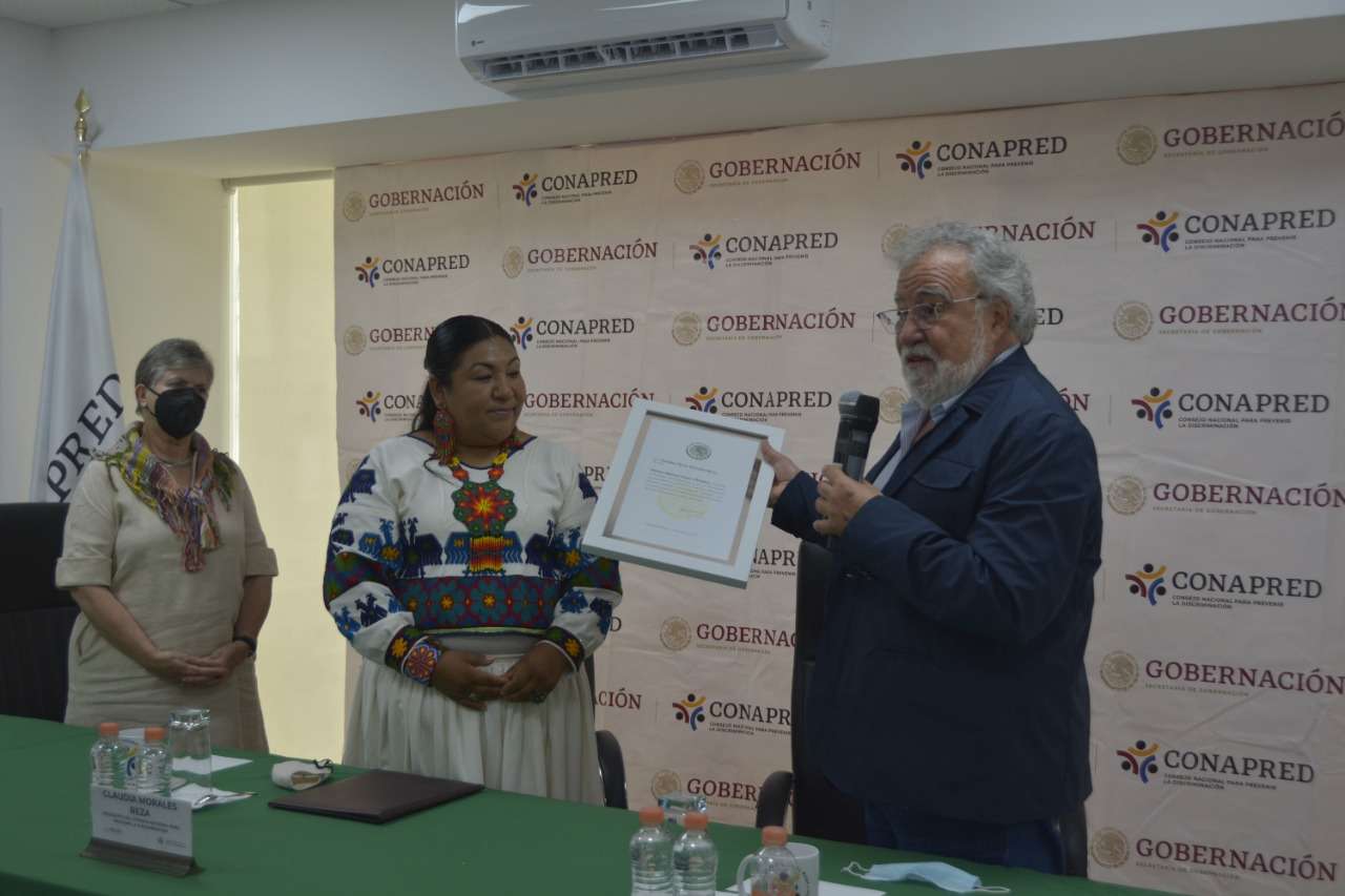 Rinde protesta claudia olivia morales reza como presidenta del conapred