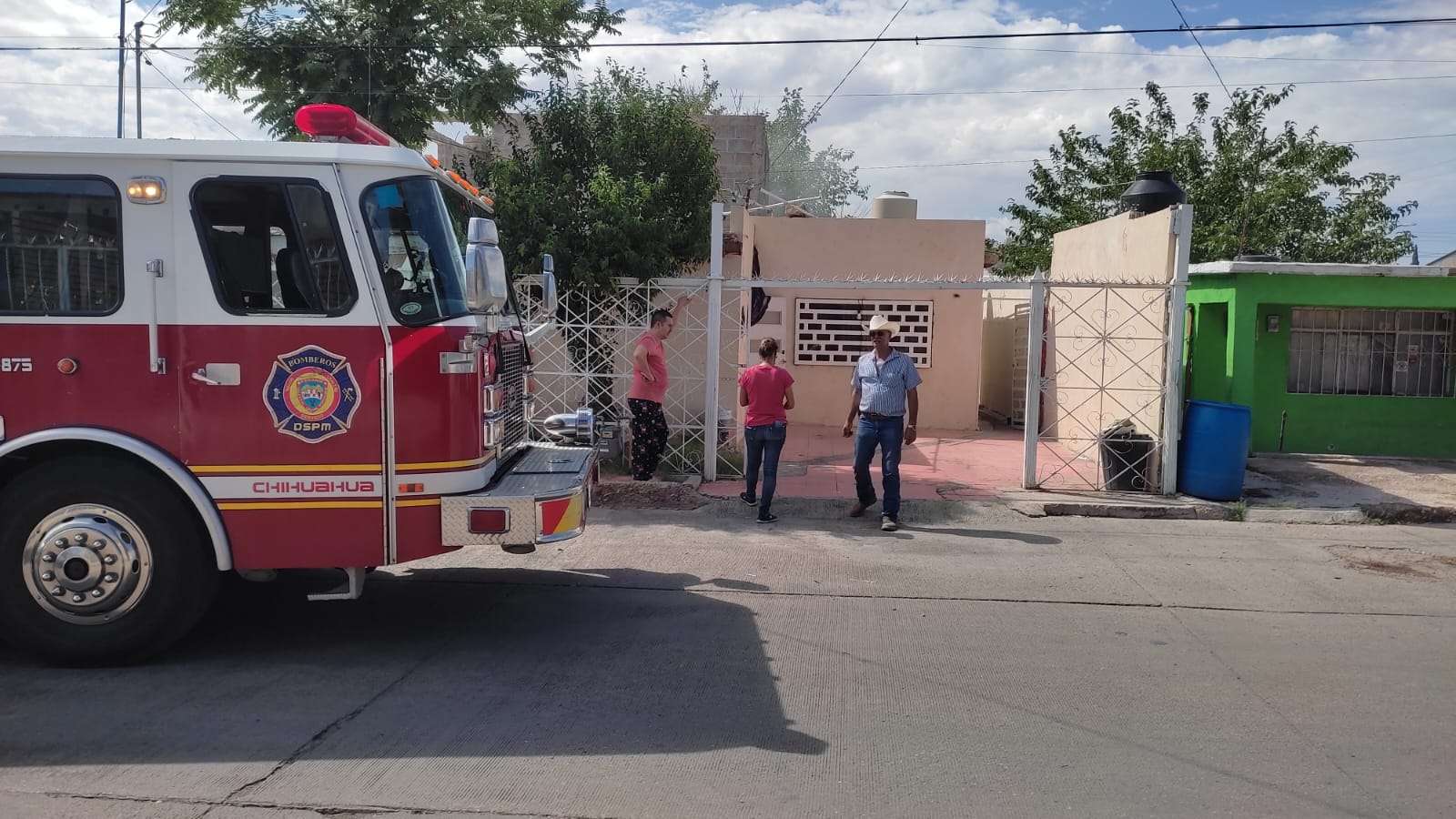 Se incendia casa en la villa | La Opción de Chihuahua