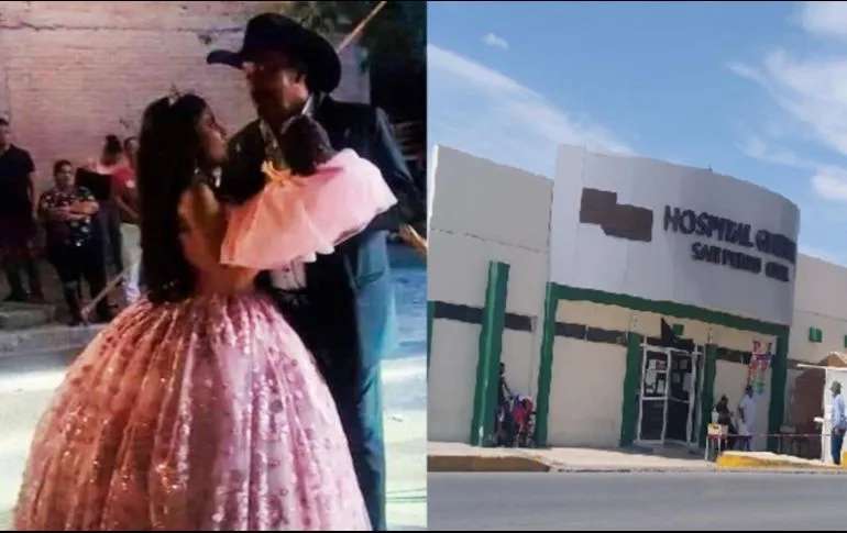 Se desmaya quinceañera mientras baila vals y muere