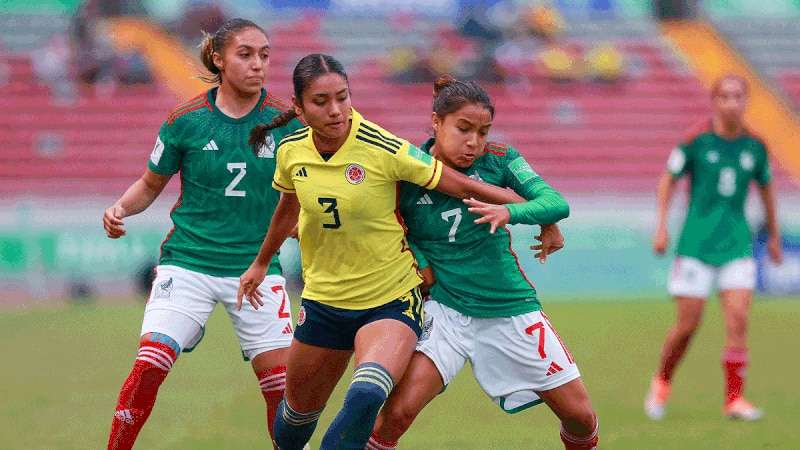 Iguala méxico sin goles a colombia en el mundial sub 20 femenil