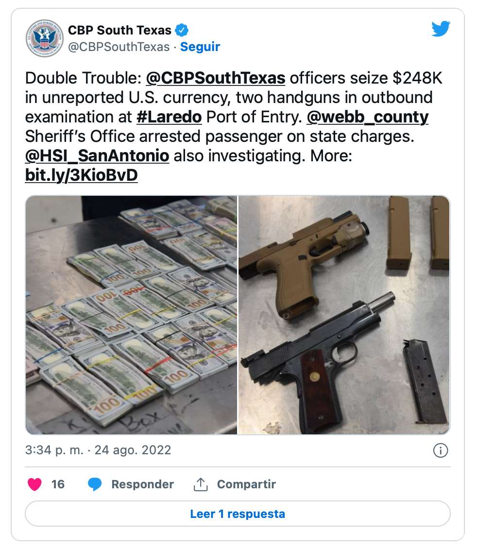 Detienen a hija de alcalde morenista con armas y 248 mil dólares en ...