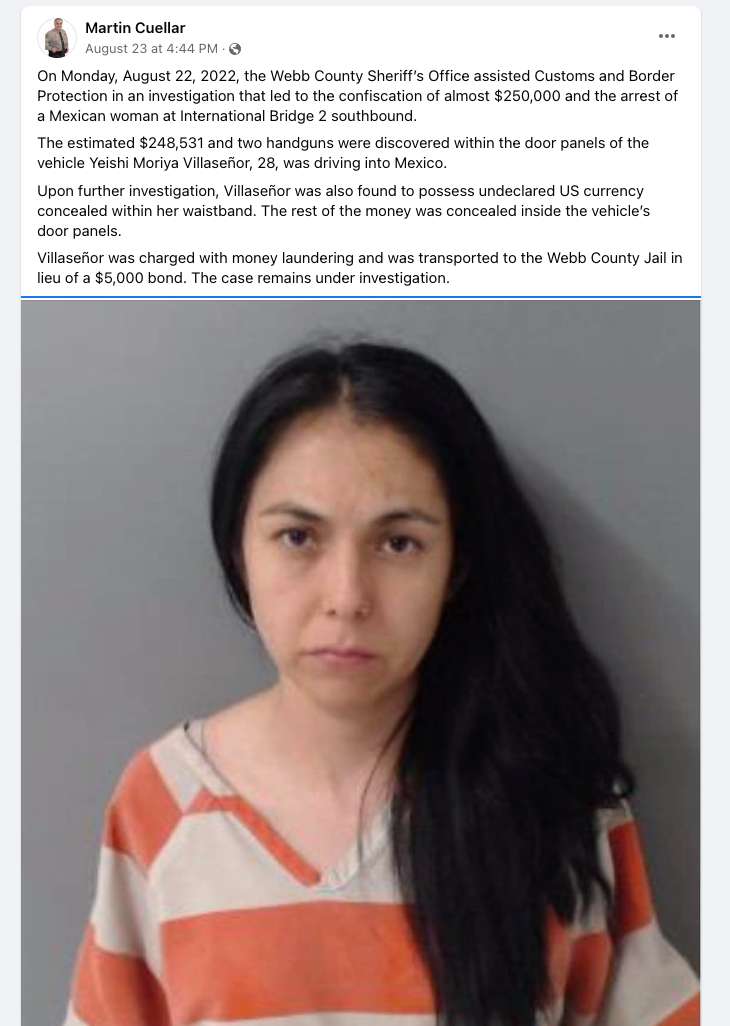 Detienen a hija de alcalde morenista con armas y 248 mil dólares en ...
