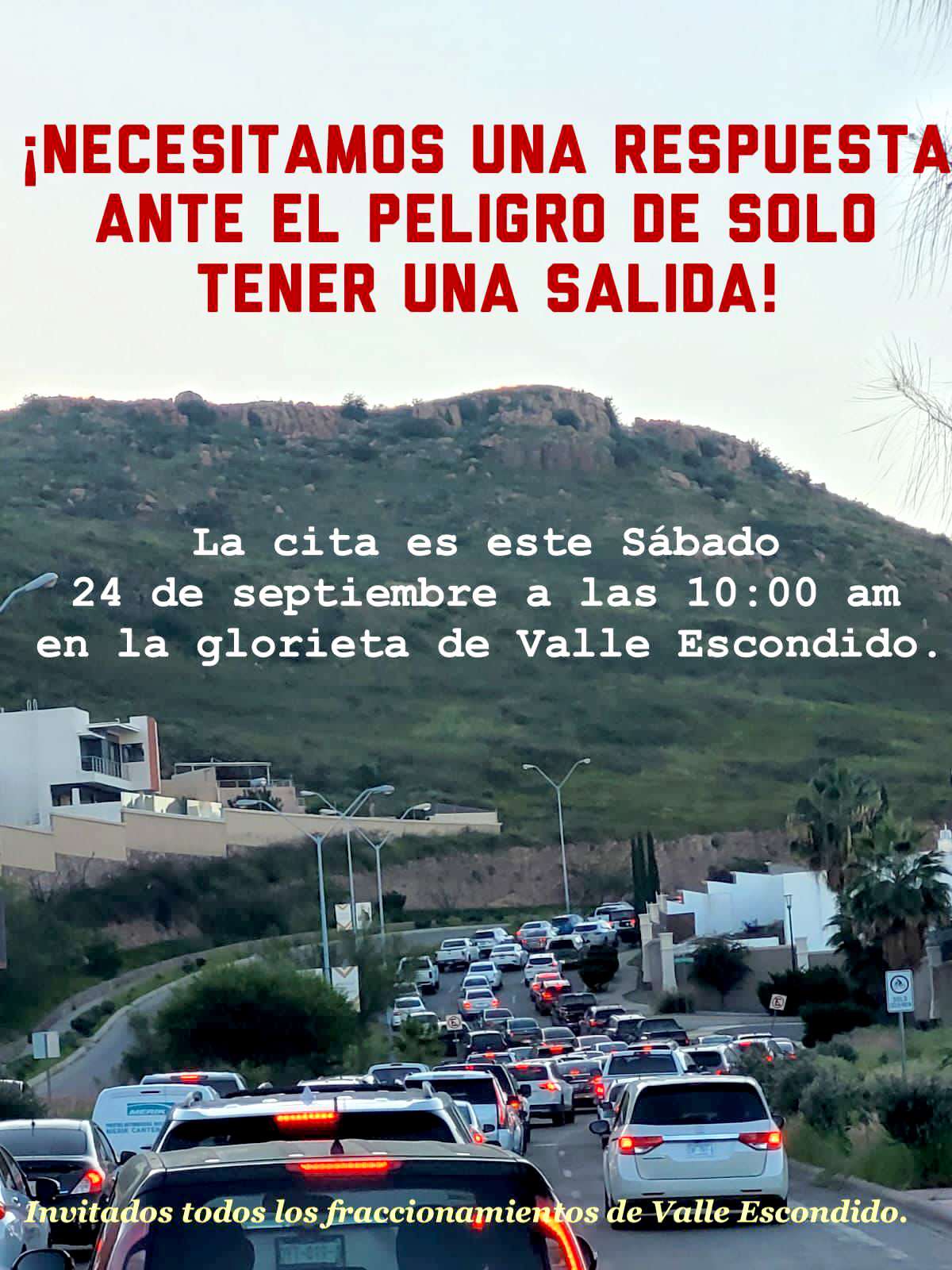 Reclaman vecinos de Valle Escondido salidas al Periférico | La Opción ...