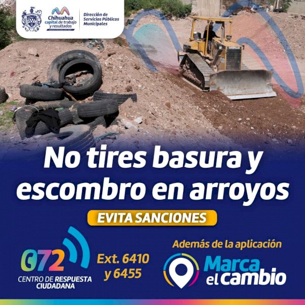 Exhorta Municipio a evitar tirar basura o escombro en los arroyos | La ...